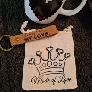 Christmas Gift Keyring for Husband | Wife Gift Key Holder | Gift for Girlfriend